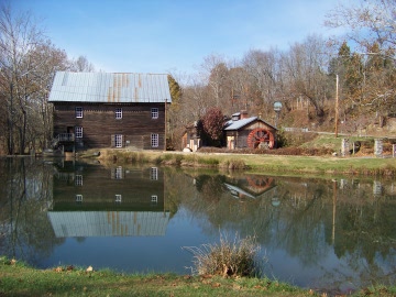 Mill and Forge Across Pond